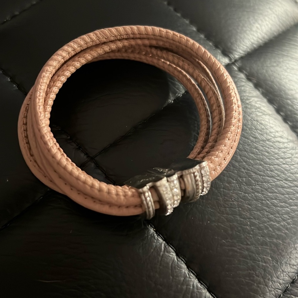 Brighton leather cord bracelet